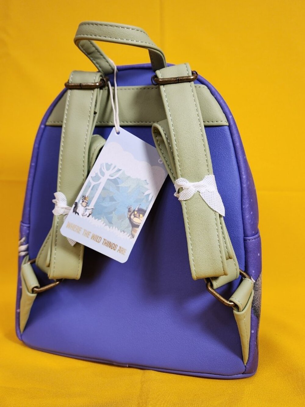 Loungefly Where The Wild Things Are Mini Backpack Soft Tag NEW - Picture 6 of 12